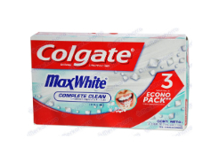 Crema dental. Colgate Max White 75 ml X 3