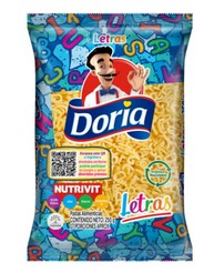 Pastas Doria Letras 250 g