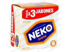 Jabón Neko Barra Avena 110 g X 3