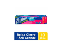 Bolsas Ziploc Cierre Facil 10 und