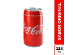 Gaseosa Coca Cola Lata 269 ml