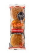 Pan Hamburguesa Perman Ajonjo X 3 230 g
