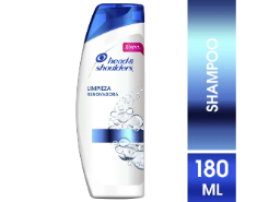 Shampoo Head & Shoulders Limpieza Renova 180 ml