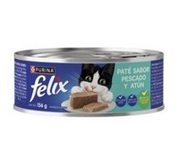 Felix Pate Pescado y Atún 156 g