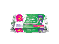 Pañitos Pequeñin Aloe Natu 70 und