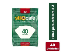 Filtro de Papel para Café #2 40 und