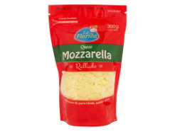 Queso Mozzarella Rallado Florida 300 g