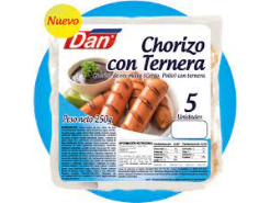 Chorizo con Ternera Dan 250 g 5 und