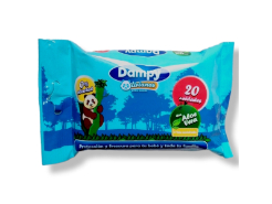 Pañitos Humedos Dampy Azules 20 und