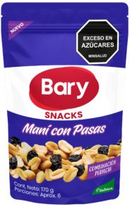 Maní con Pasas Bary 170 g