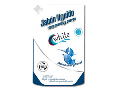 Jabón White Líquido Manos Glacial DP 1000 ml