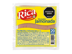 Mortadela Jamonada Rica 345 g