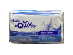Jabón Aquavida Barra Natural 125 g