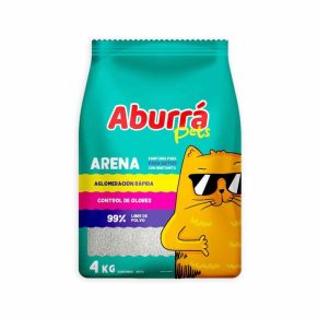 Arena para Gatos Aburra 4 kg