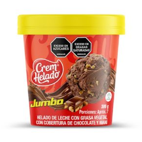 Crem Helado Vaso Jumbo 300 g