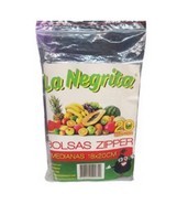 Bolsa Zipper la Negrita 18 20 cm 20 und