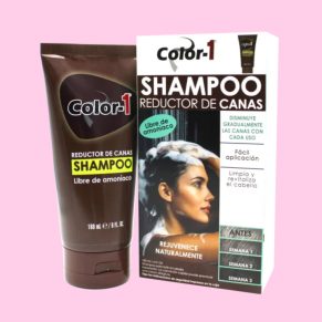 Shampoo Reductor Canas Color 1 Wom 180 ml