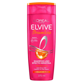 Shampoo Elvive Efecto Keratina 370 ml