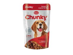 Chunky Trozos de Carne de Res X 250