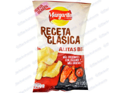 Papas Margarita Alitas BBQ 120 g