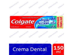 Crema dental. Colgate Triple Accion 150 ml N