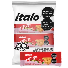Galletas Italo Hiper Wafers Fresax 8