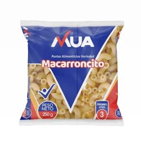 Pasta Macarroncitos MUA 250 g