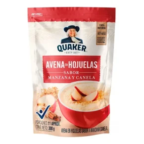 Avena Quaker Hojuelas Manzana 300 g