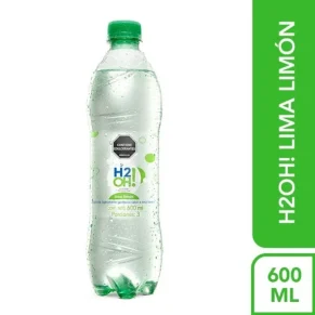 Gaseosa H 2 Oh Lima Limón 600 ml