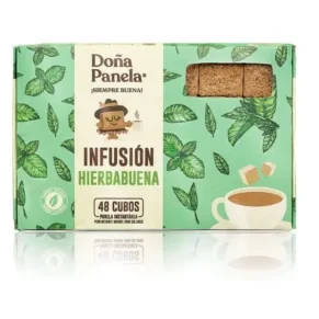 DOÑA PANELA CUBOS HIERBABUENA X48 300G