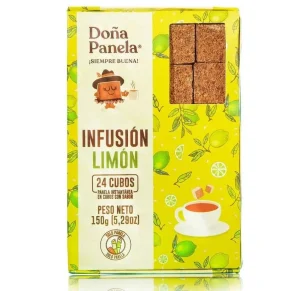 DOÑA PANELA CUBOS LIMÓN X 24 UND 150G