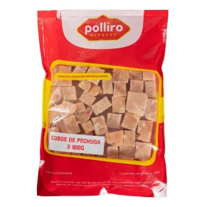 Pechuga Polliro en Cubos 800 g