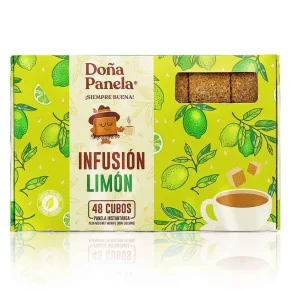 DOÑA PANELA CUBOS LIMÓN X 48 UND 300G