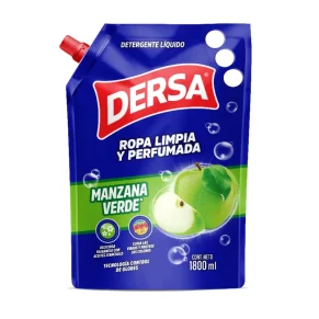 Detergente Dersa Líquido Manzana X 1800