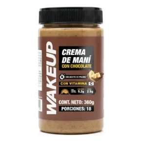 Crema de Maní Wakeup Chocolatex 360