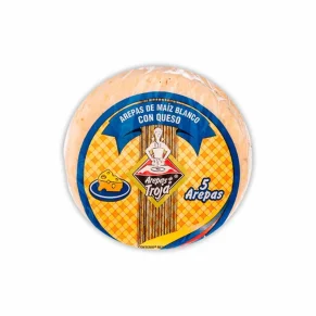 Arepas Maíz con Queso la Troja X 5 400 g