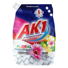 Detergente Ak 1 Floral 3000 g