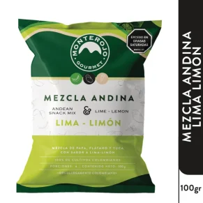 Papas Monterojo Andina Limón 100 g