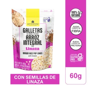 Galletas de Arroz Karavansay Linaza 60 g