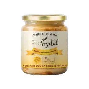 Crema de Maní Provegetal con Miel X 220