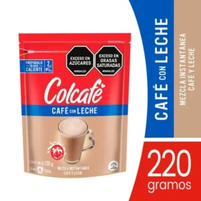 COLCAFE CON LECHE  DOY PACK X 220 GR
