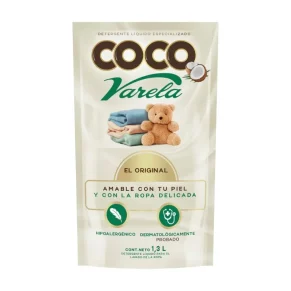 Detergente Coco Varela Líquido 1.3 l