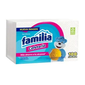Servilletas Familia Cafeter 100 und 83.2 g