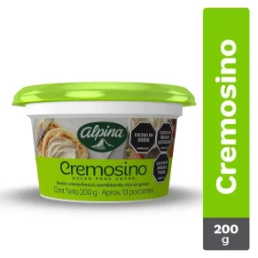 QUESO CREMA ALPINA X 200 GR
