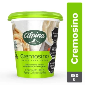 QUESO CREMA ALPINA X 380 GR