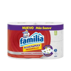 Papel higiénico. Familia Megarollo T H 4 und