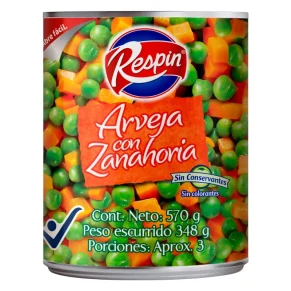 Arveja Respin con Zanahoria 570 g