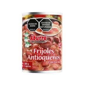 Frijoles Aburra Antioq Tocino 580 g