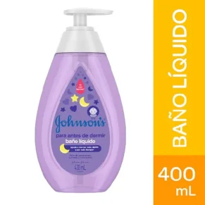 BAÑO LIQ JOHNSONS ANTES DORM X 400ML
