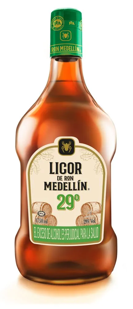 LICOR DE RON MEDELLIN X 1.750 ML